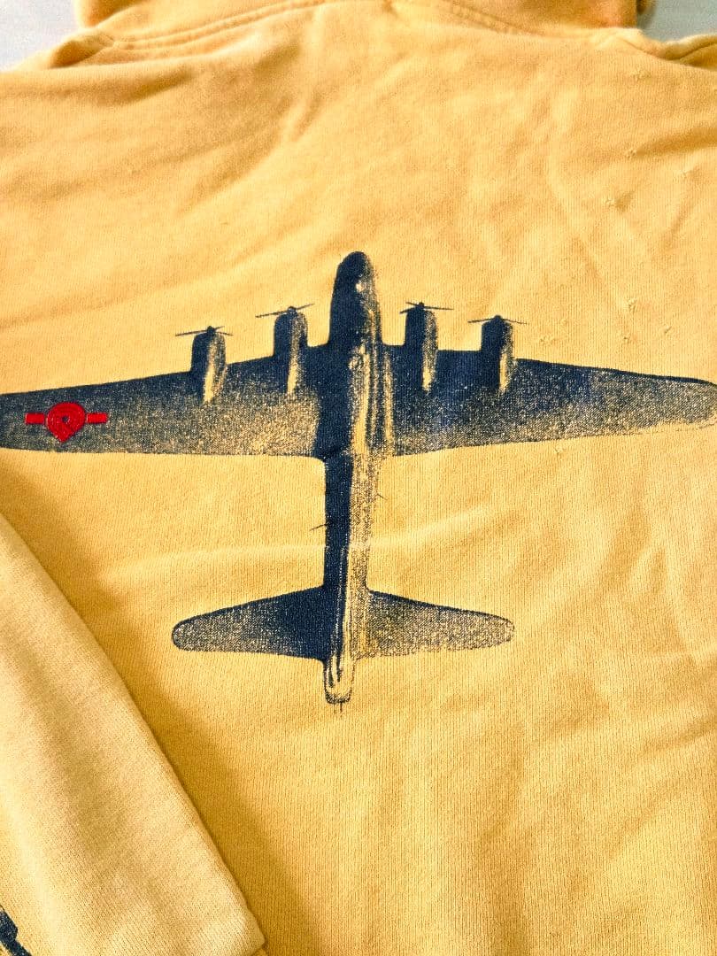 出品直後限定セール！レア柄！パウエルペラルタ　パーカー　爆撃機