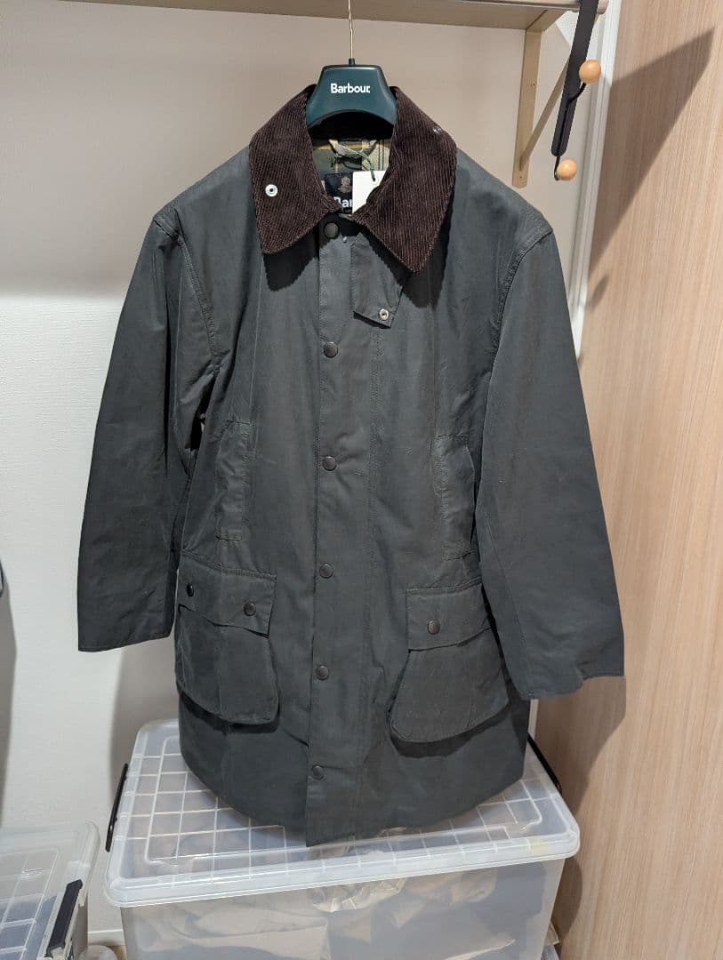 Barbour OS BORDER 40 タグ付き 23AW