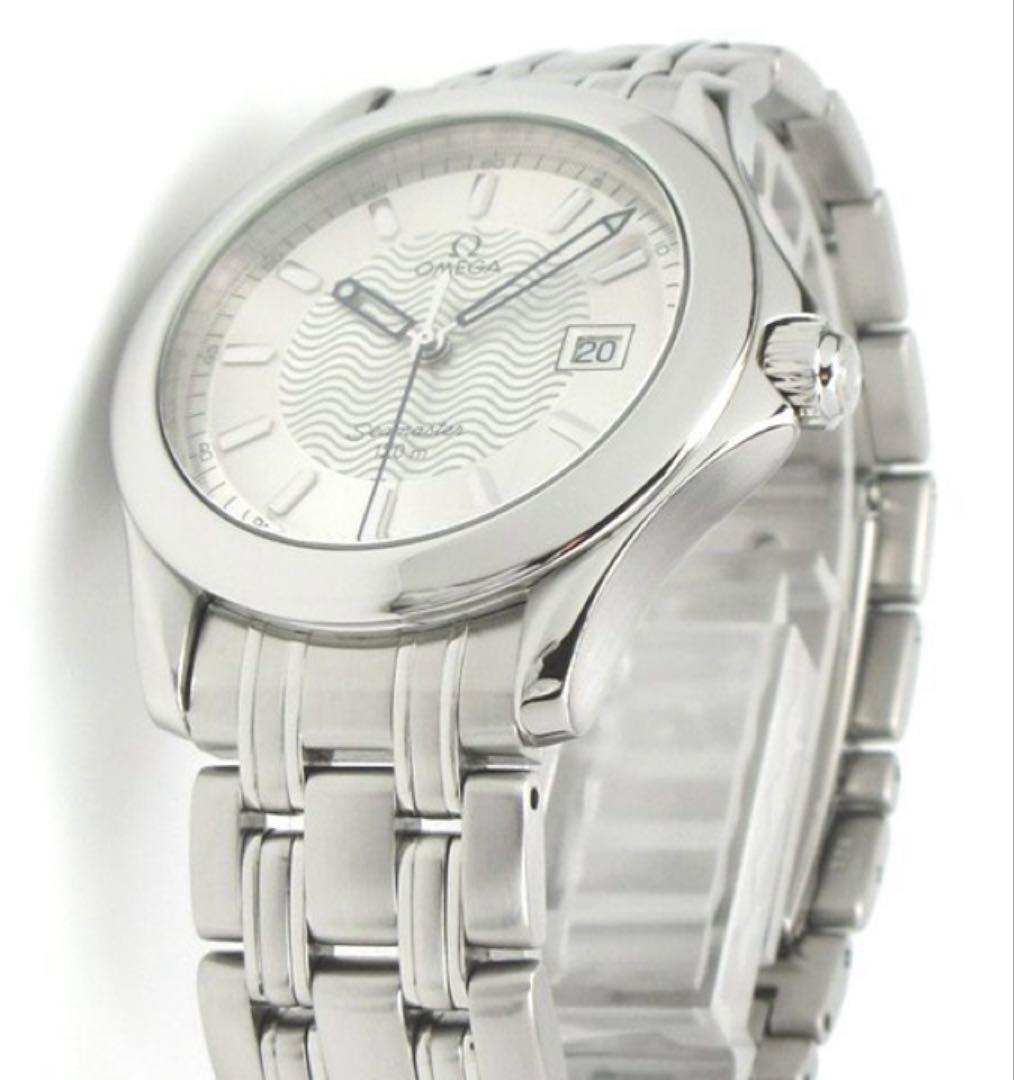 OMEGA オメガシーマスター 120M シルバー メンズ 磨き済み　超美品
