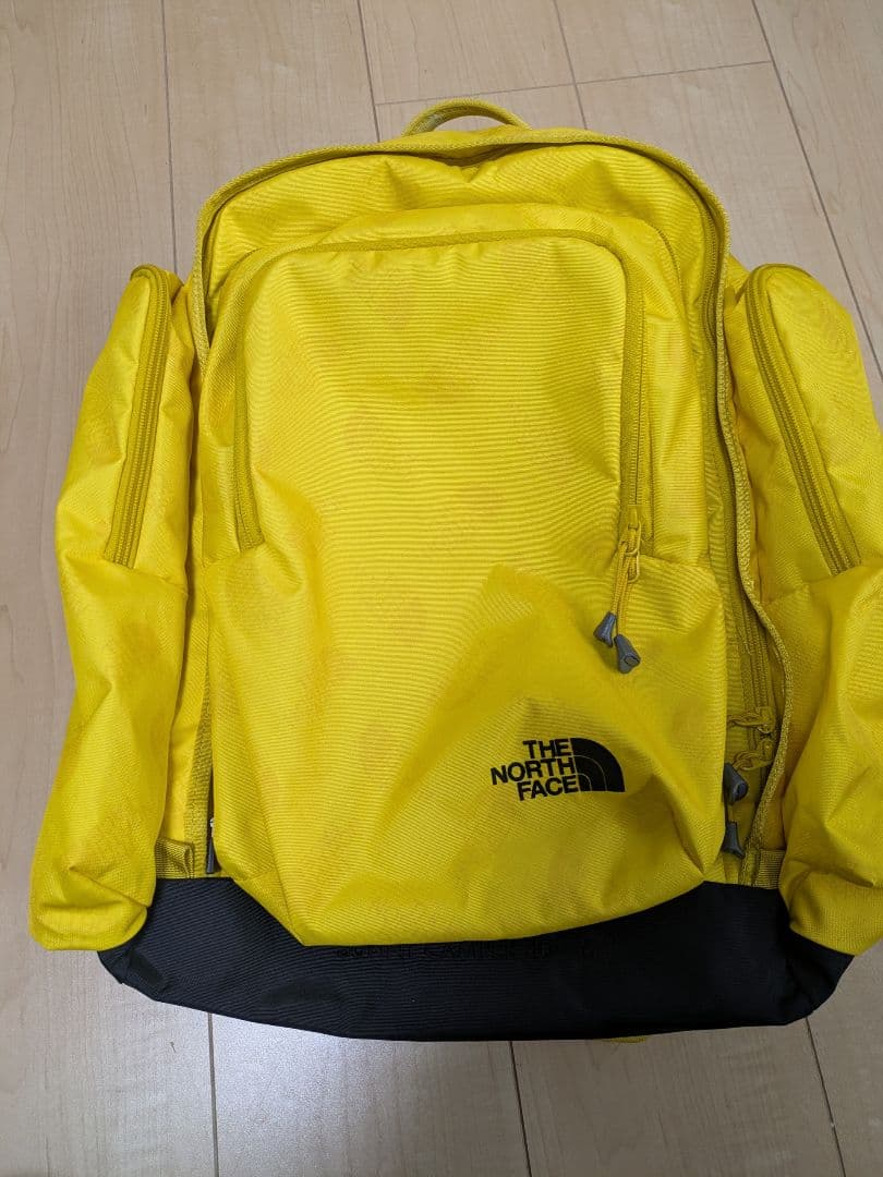 ノースフェイス　ジュニアアウトドアバックパック サニーキャンパー40＋6黄色