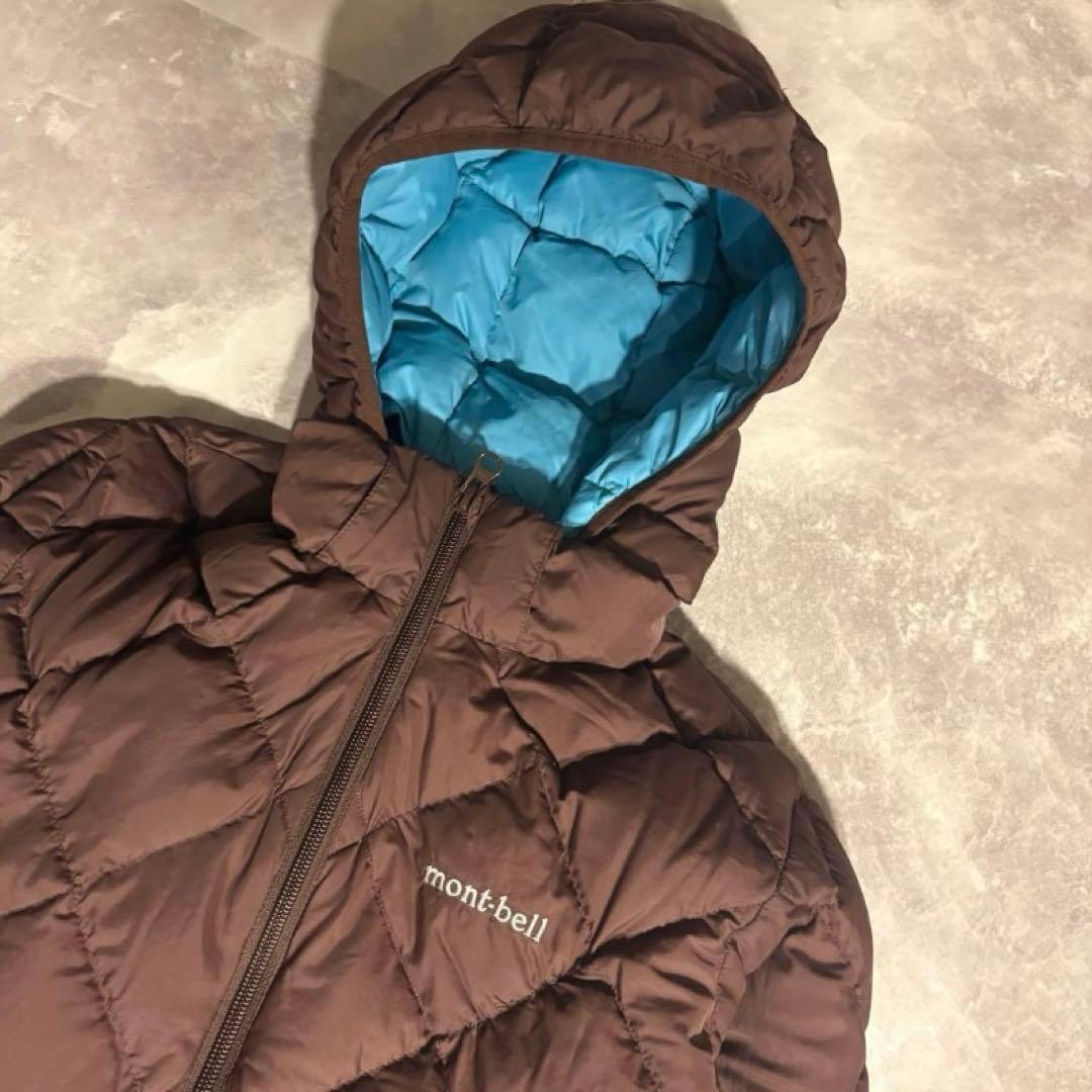 00s montbell リバーシブル キルティング ダウンジャケット テック系