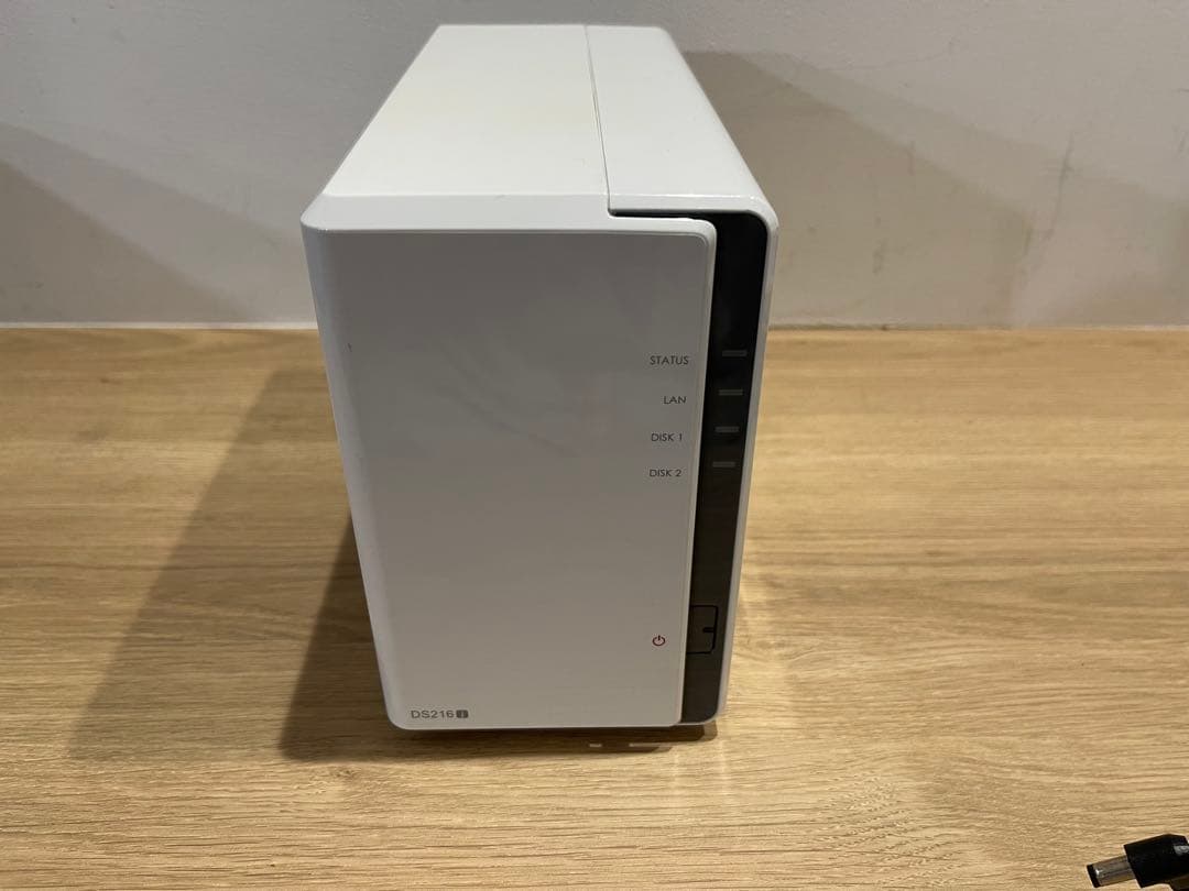 Synology DS216j NAS 本体 ACアダプター付きA