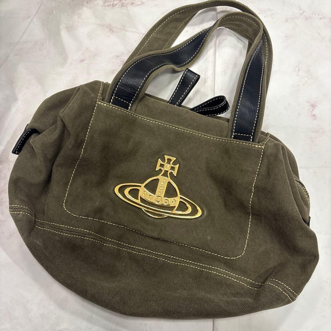 ヴィヴィアン　キャンバス　ビックオーブ　入手困難キャンバスバッグ