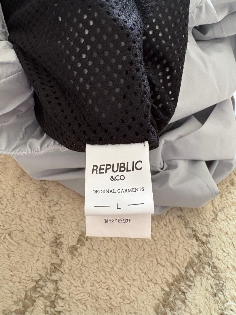 REPUBLIC & CO グレー カーゴパンツ Lサイズ