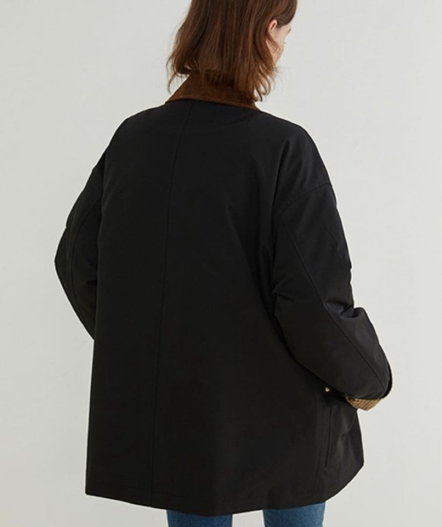 【美品】Fano Studiosコーデュロイカラーハーフジャケット