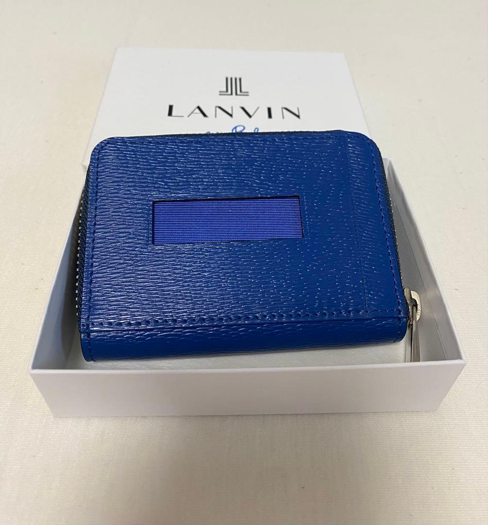 LANVIN en Bleu ランバン　ケース　小銭入れ　パスケース