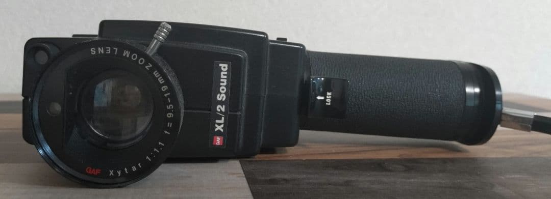 GAF XL/2　サウンドスーパー8ムービーシネマ　8mm filmカメラ