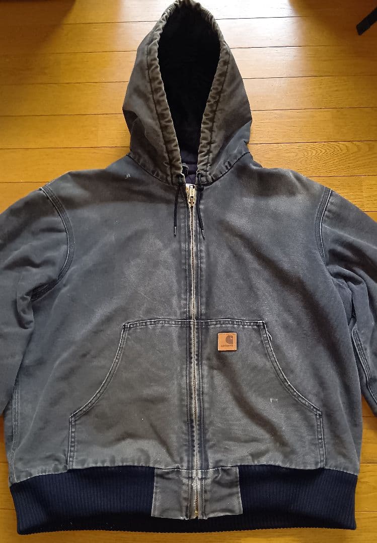 【メキシコ製 ヴィンテージ BLK】カーハート デトロイト アクティブジャケット