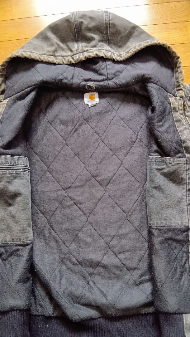 【メキシコ製 ヴィンテージ BLK】カーハート デトロイト アクティブジャケット