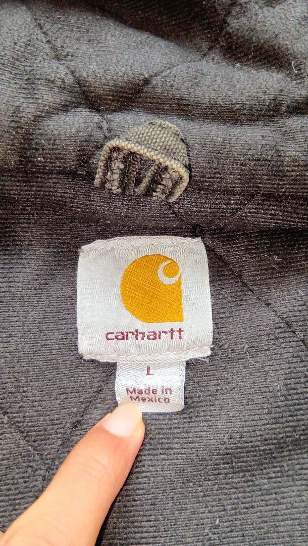 【メキシコ製 ヴィンテージ BLK】カーハート デトロイト アクティブジャケット