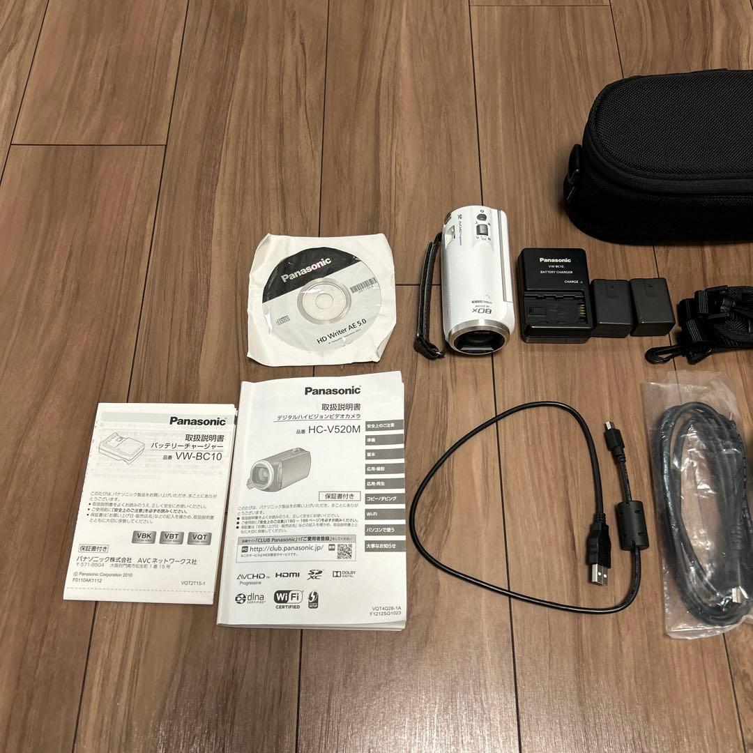 HC-V520M Panasonic ビデオカメラ　アクセサリーキット