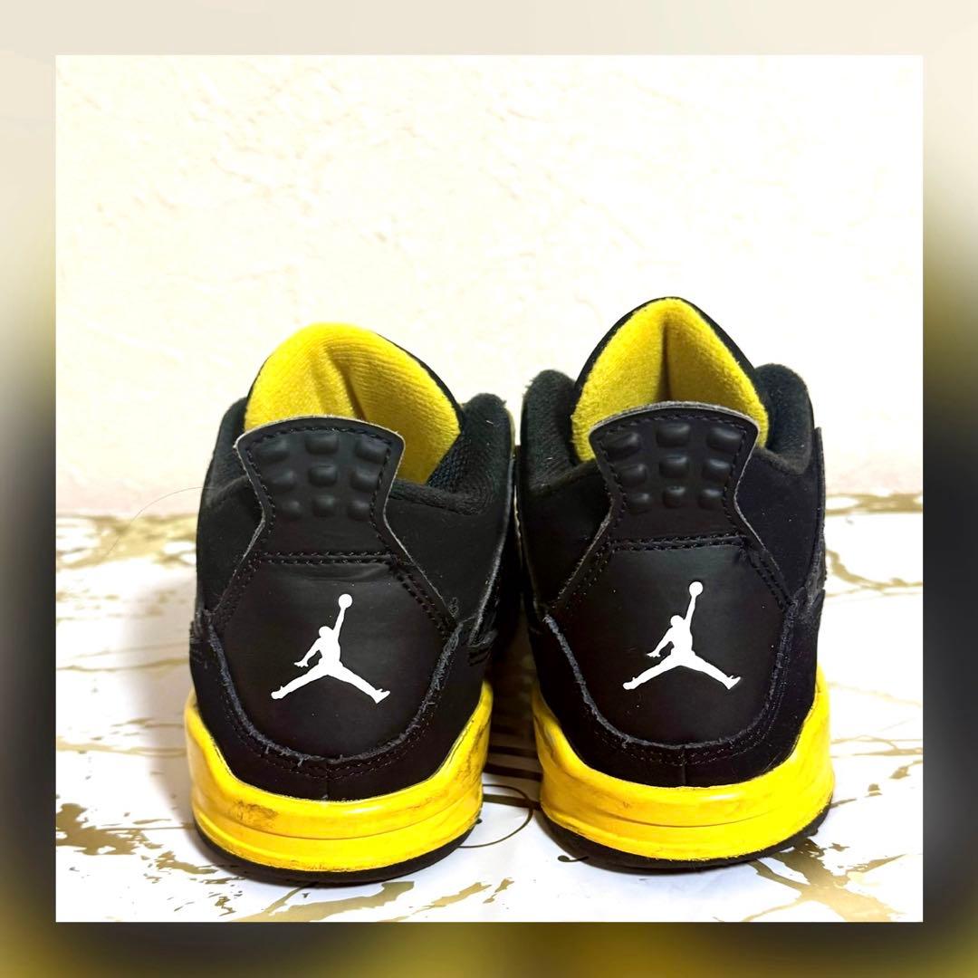 めろ NIKE AIRJORDAN4 RETRO TD Thunder