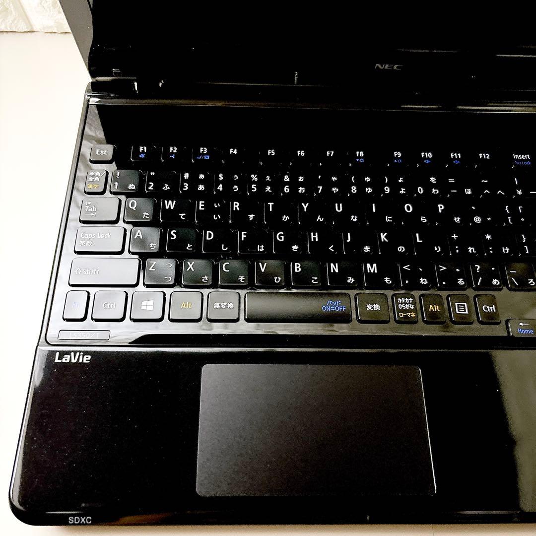 SSDで快適動作✨Core i7 カメラ メモリ8GB ノートパソコン NEC