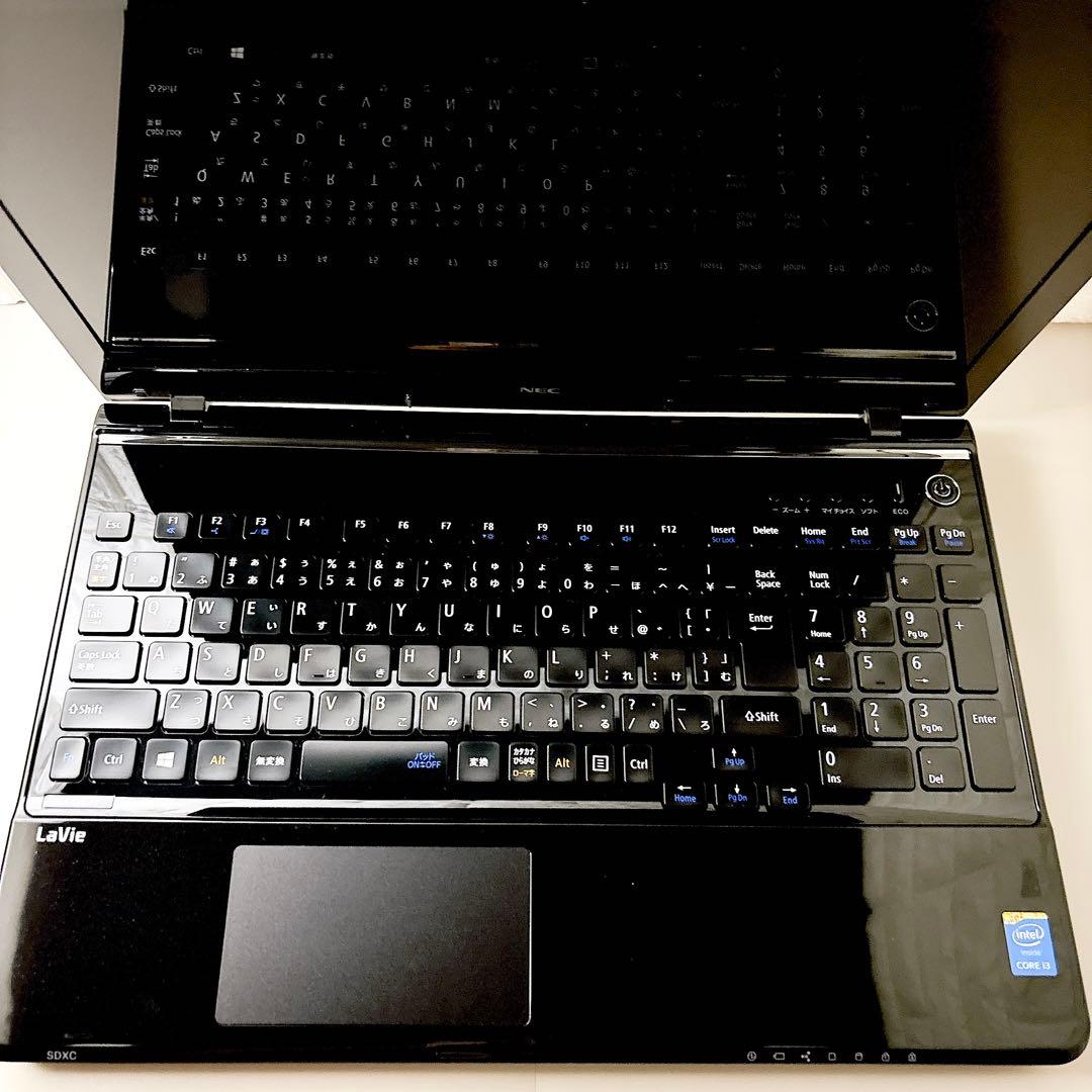 SSDで快適動作✨Core i7 カメラ メモリ8GB ノートパソコン NEC