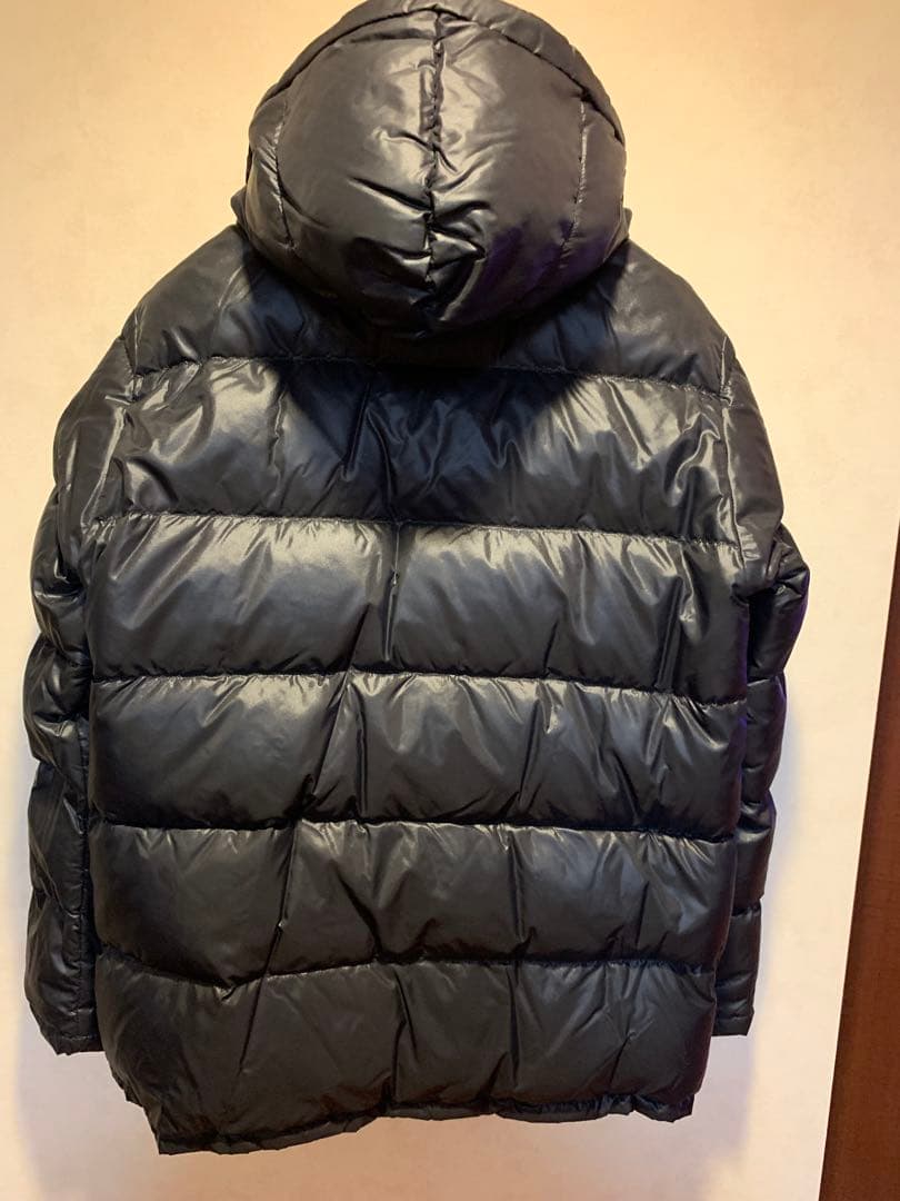 本物美品ドゥベチカDUVETICAダウンジャケットN3 B型マットブラック黒48