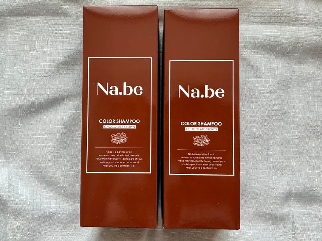 Na.be COLOR SHAMPOO ブラウン 270ml×2本