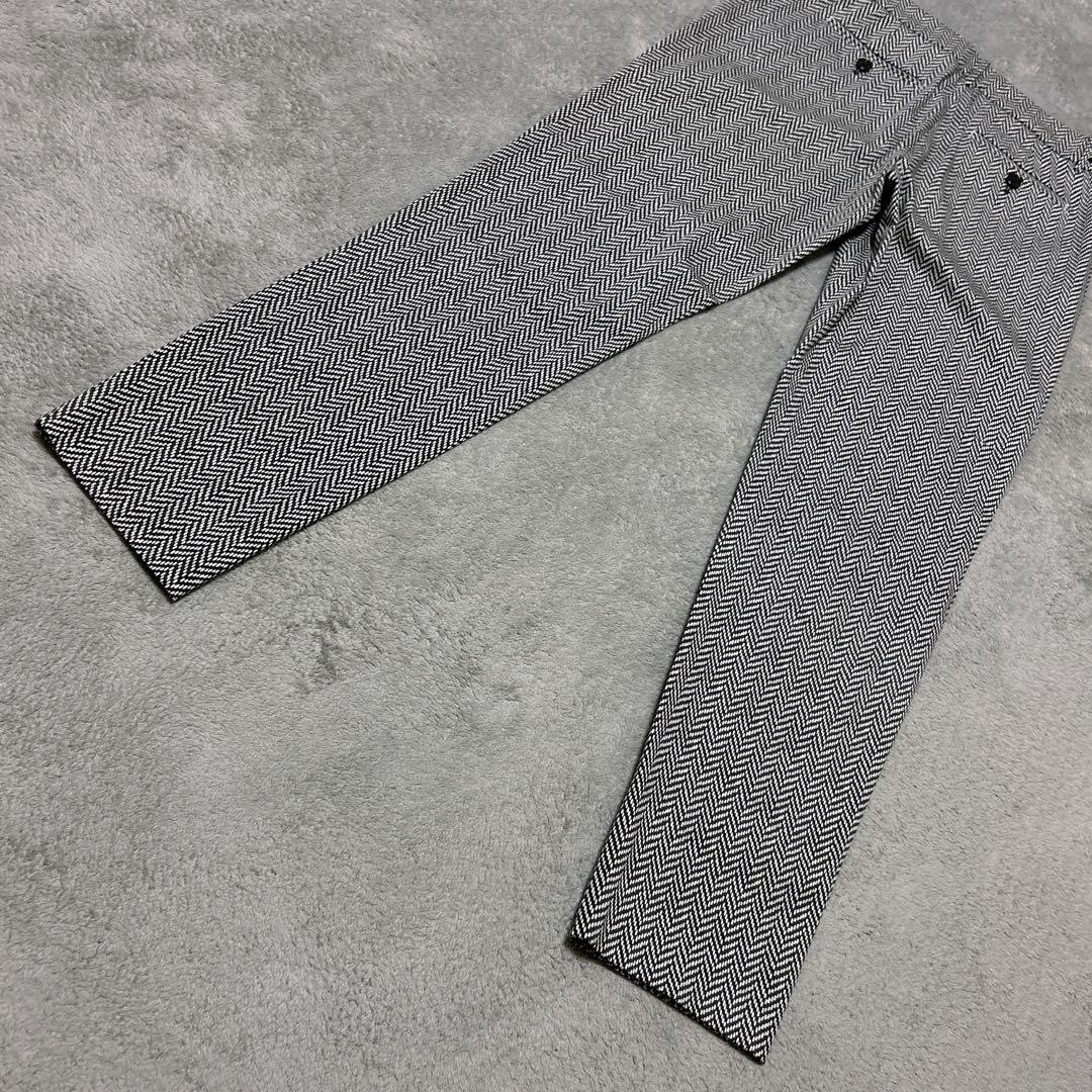 美品アルマーニエクスチェンジARMANIレディースパンツスーツセットアップ