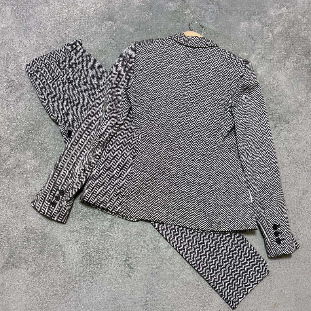 美品アルマーニエクスチェンジARMANIレディースパンツスーツセットアップ