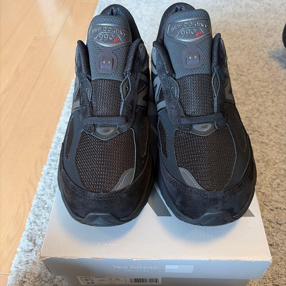 ニューバランス　990V6 トリプルブラック