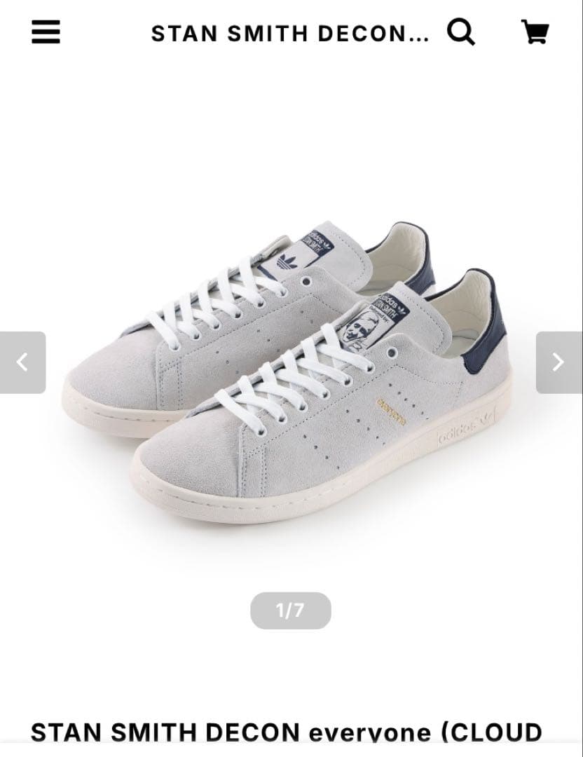 STAN SMITH DECON everyone 27cm スタンスミス 白