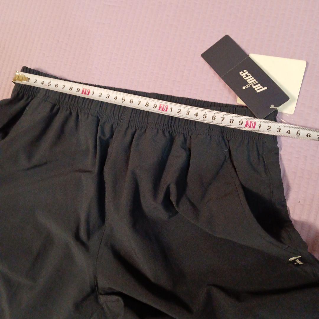 新品★princeストレッチロングパンツ濃紺＆黒　2点セット