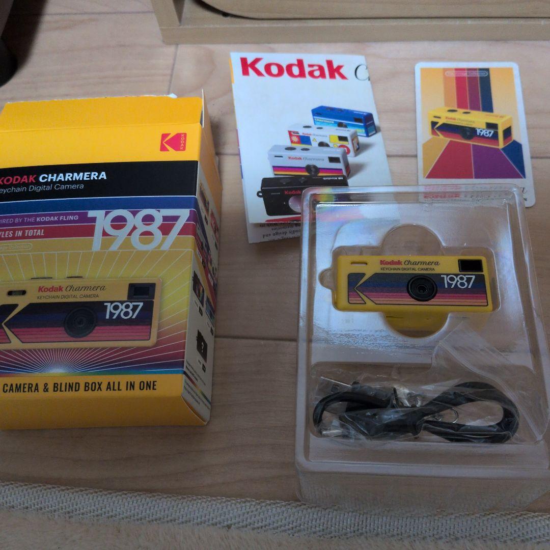 ★新品★KODAK CHARMERA キーチェーン デジタルカメラ イエロー