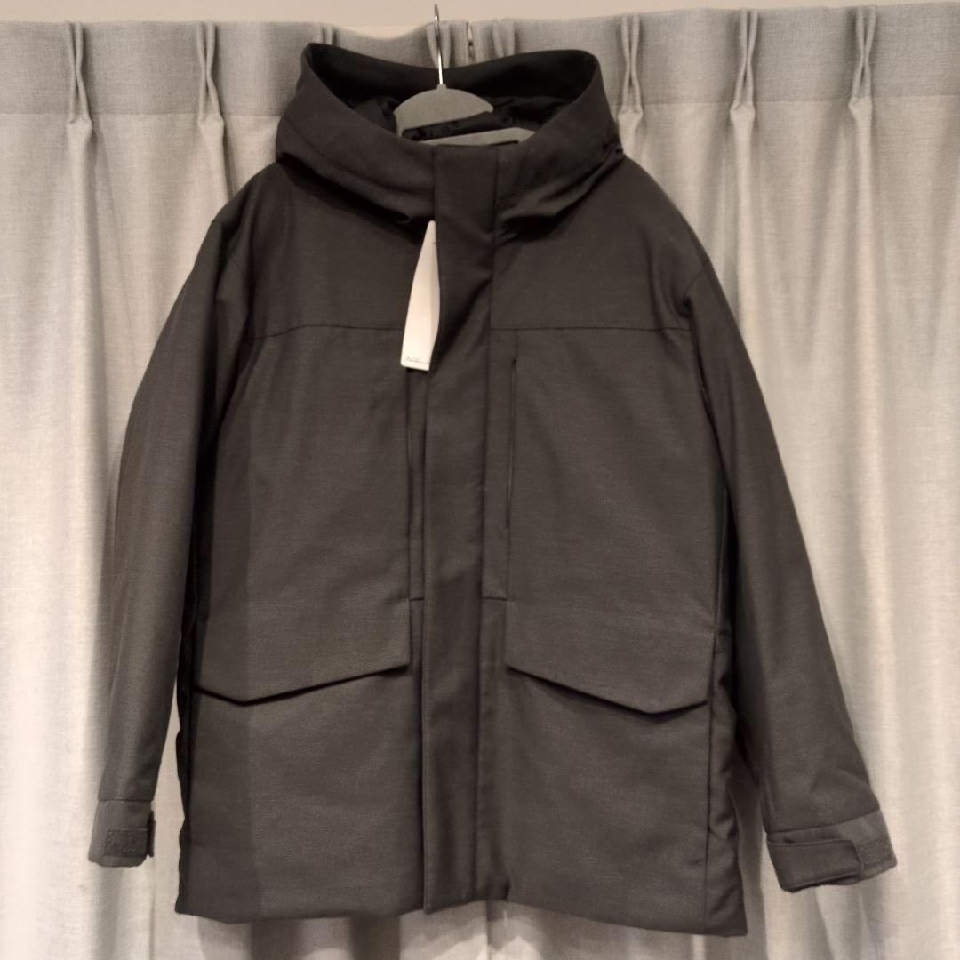 UNIQLO ハイブリッドダウンパーカ M グレー