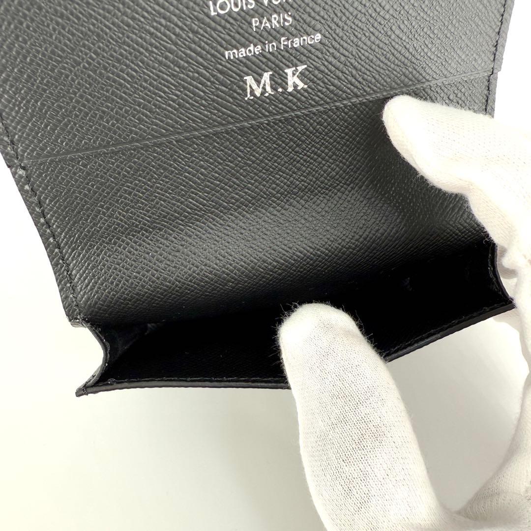 新品 ルイヴィトン タイガ カードケース 名刺入れ アンヴェロップ ブラック 黒