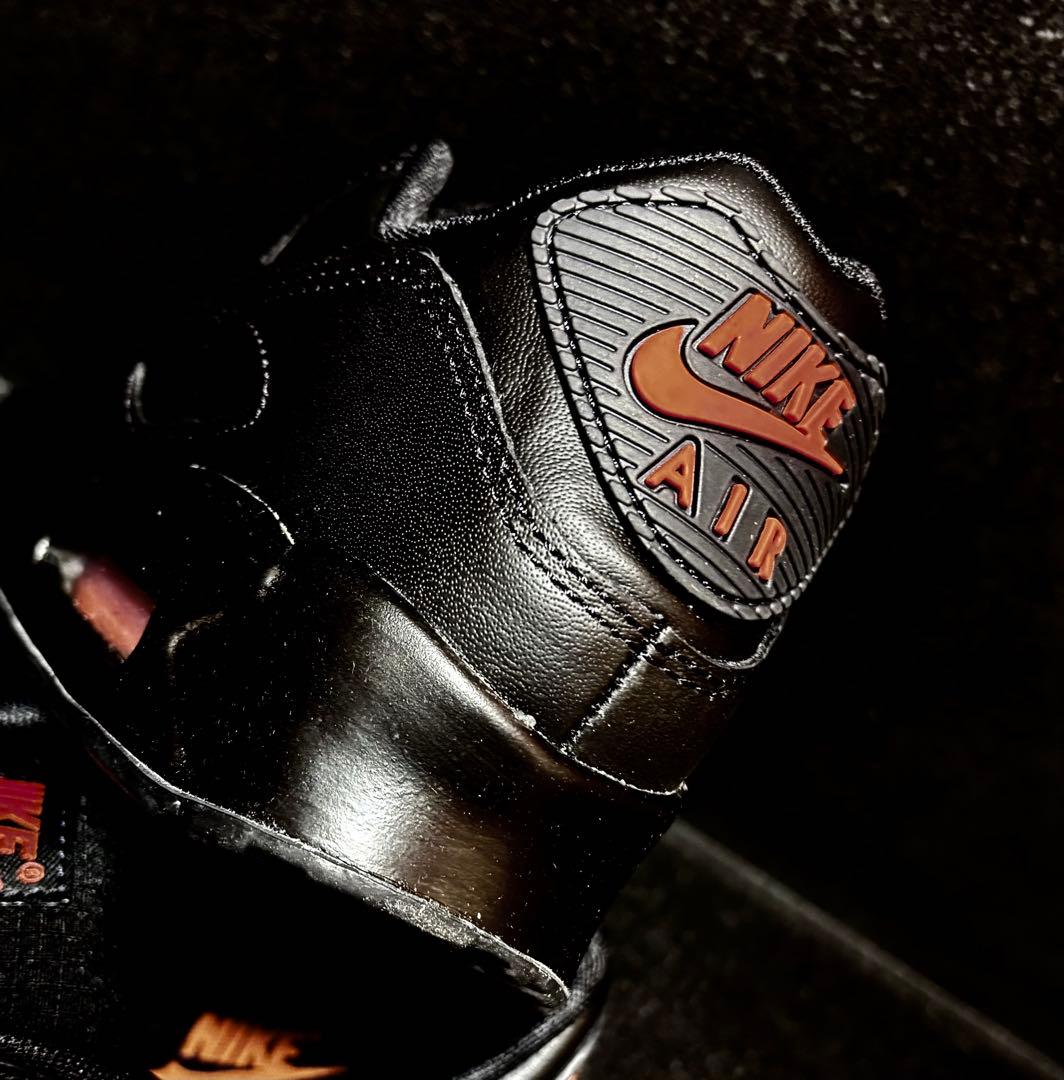 ■新品27.0cm■ナイキ エア マックス 90 ブラック/セーフティオレンジ