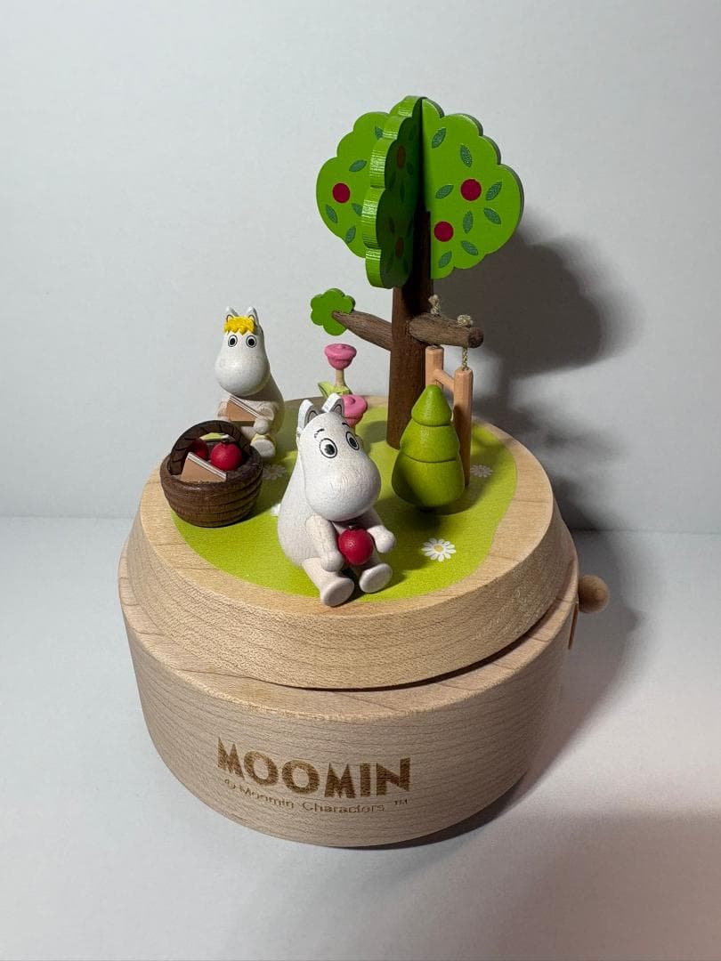 MOOMIN 木製オルゴール　3台セット　【中古美品・箱無し】