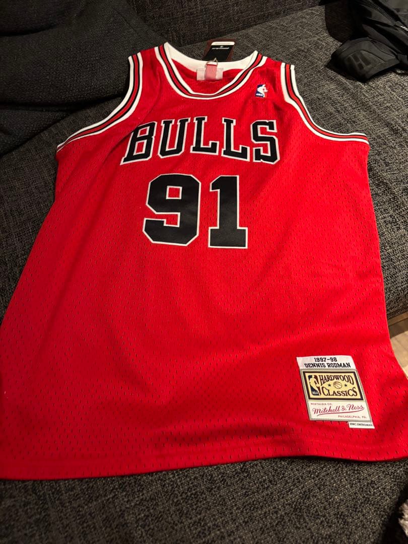 Bulls Dennis Rodman 91 ユニフォーム