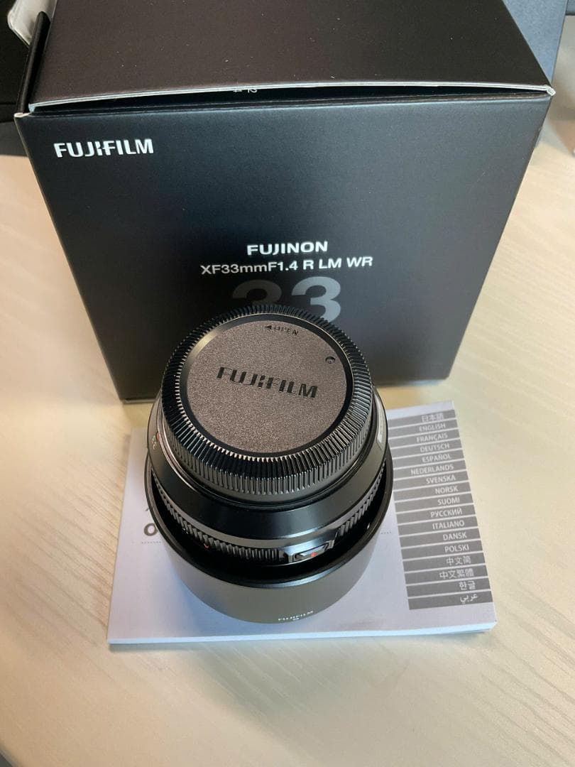 【美品】 XF33mmF1.4 R LM WR レンズ 富士フイルム