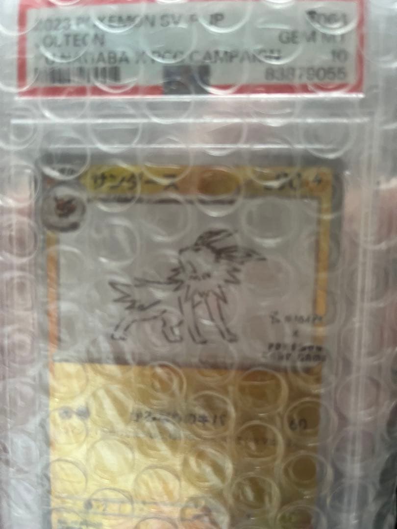 サンダース　プロモ　長場雄　イーブイEX SAR PSA10 まとめ売り