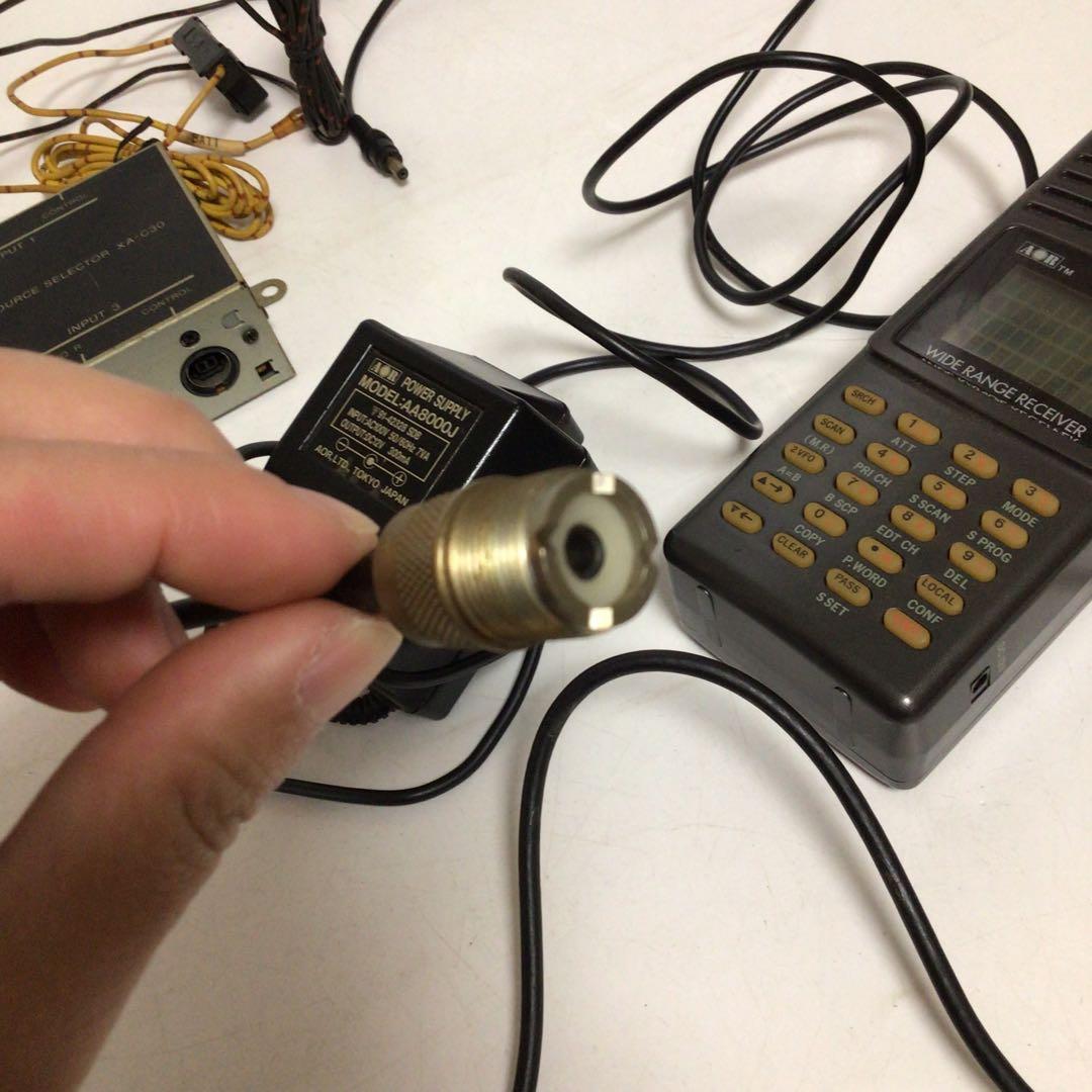 名機　最終06シリアル SONY AOR AR8000 XA-C30 受信機