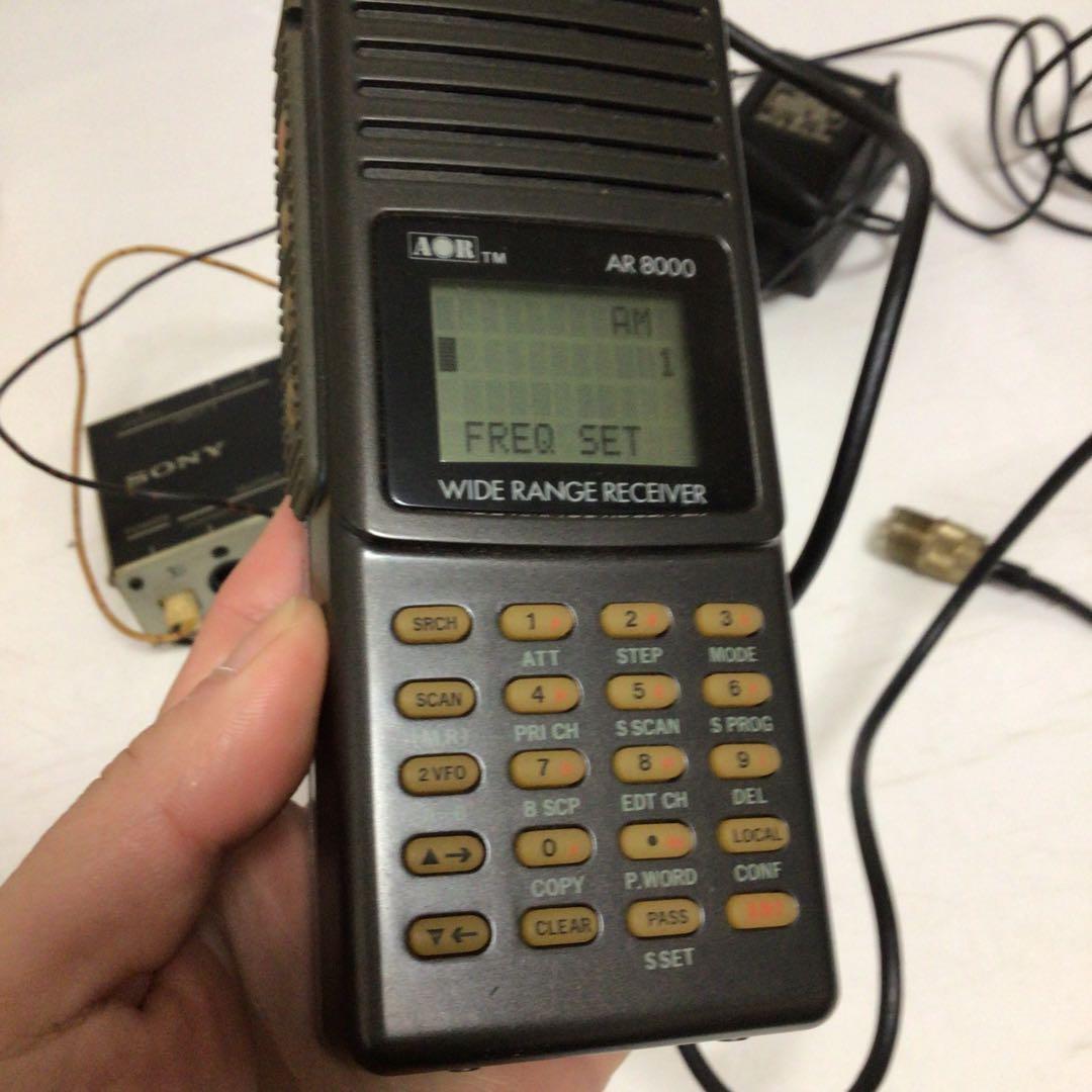 名機　最終06シリアル SONY AOR AR8000 XA-C30 受信機