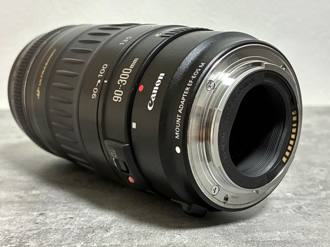 ⭐️美品⭐️Canon EF90-300 USM & EF-EOS M アダプター