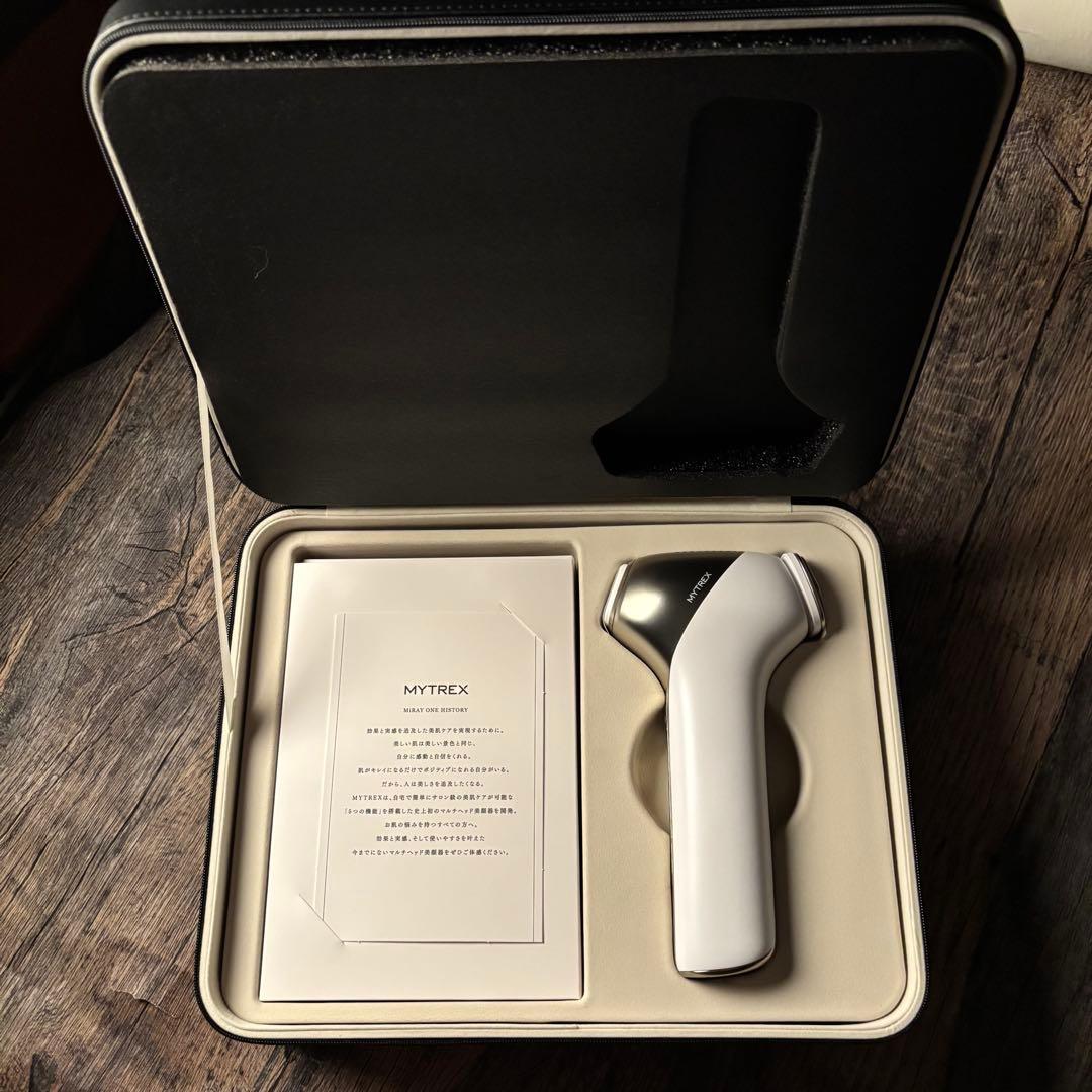 【新品未使用】MYTREX MiRAY ONE ホワイト +美容ゲル付き