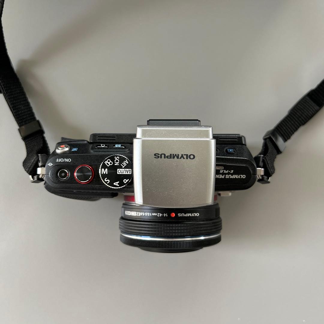 OLYMPUS PEN Lite E-PL6 ミラーレス一眼 ブラック 美品