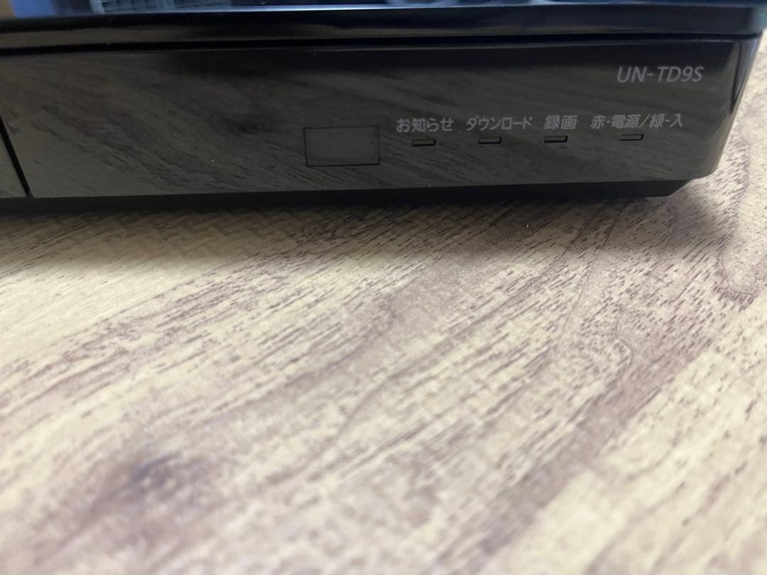 Panasonic ブルーレイプレーヤー　HDDレコーダー　un td9s