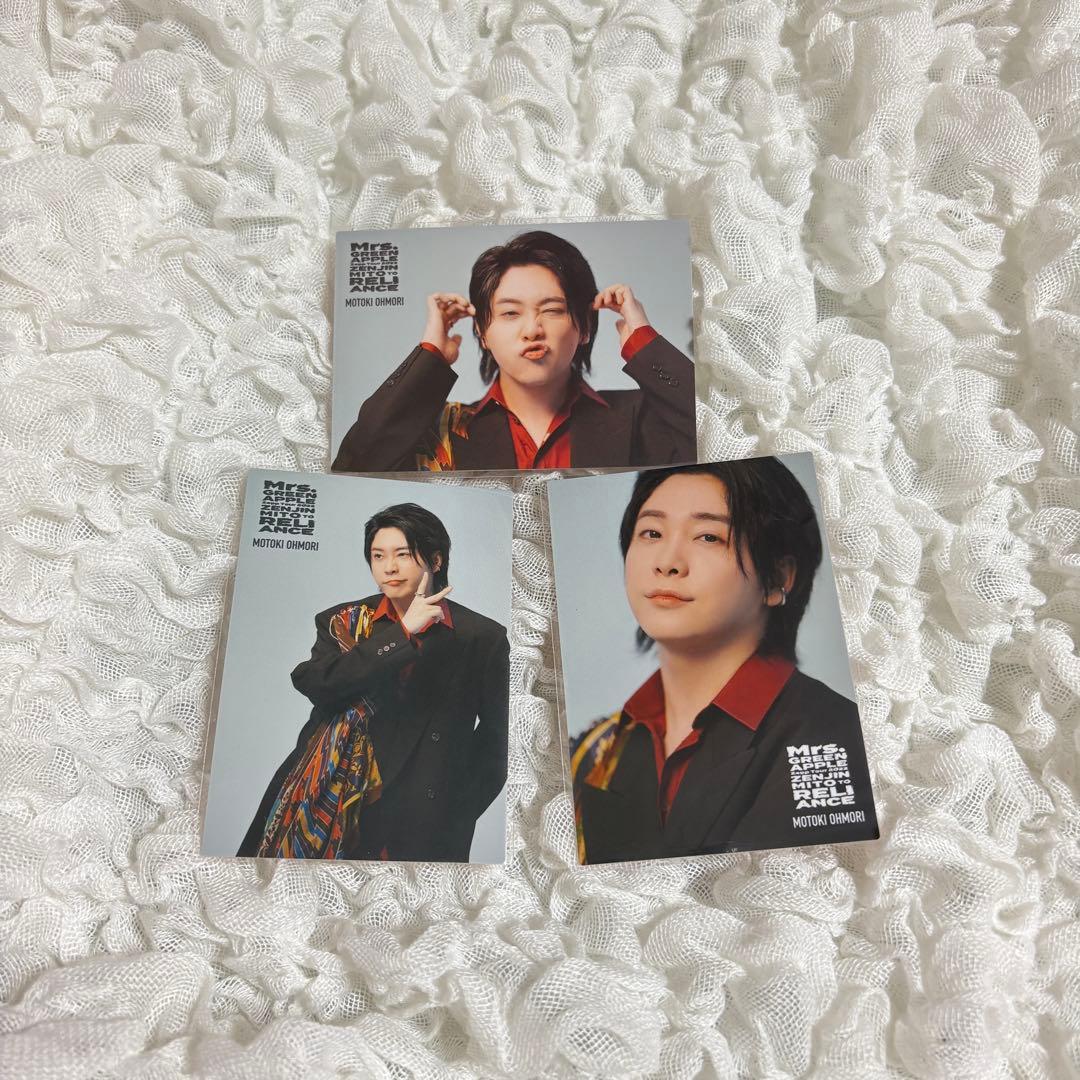 Mrs. GREEN APPLE 大森元貴　ランダムフォトカード