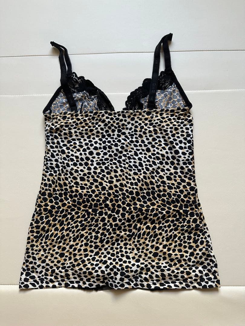 DOLCE&GABBANA　ドルガバ アンダーウェア レースキャミ アニマル