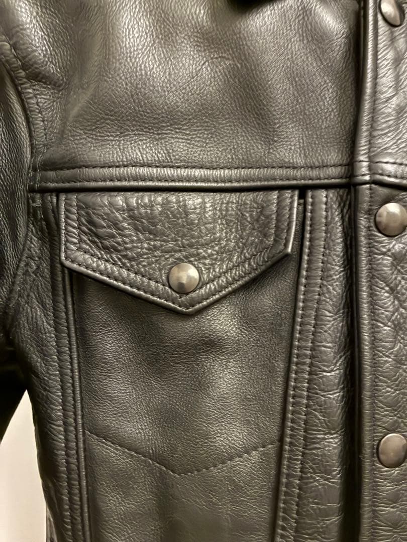 Vanson バンソン DJCB 3rd型 レザー ライダース ジャケット