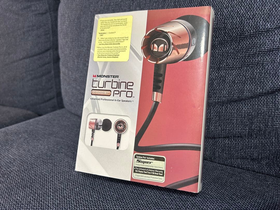 MONSTER turbine copper pro 有線イヤホン