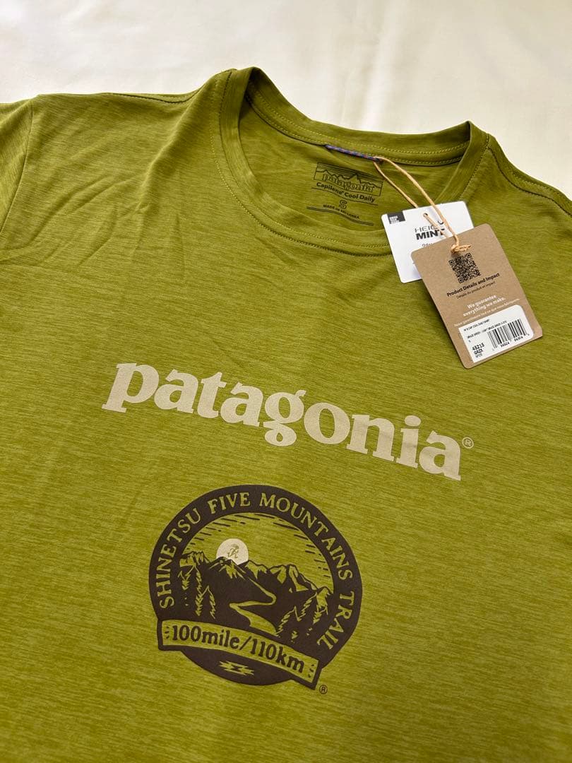 パタゴニア 信越五岳 Tシャツ メンズ S 2025 キャプリーン