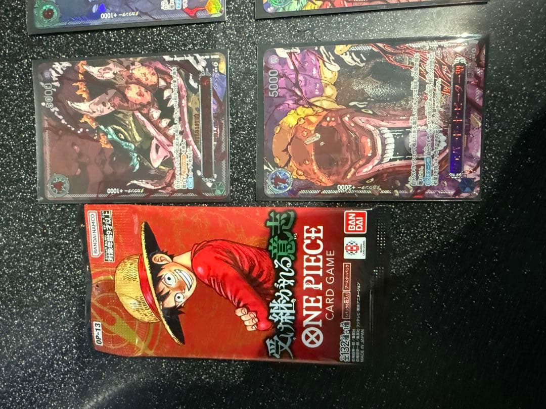 ワンピースカード 受け継がれる意志 五老星パック 特別パラレル レッドパラレル