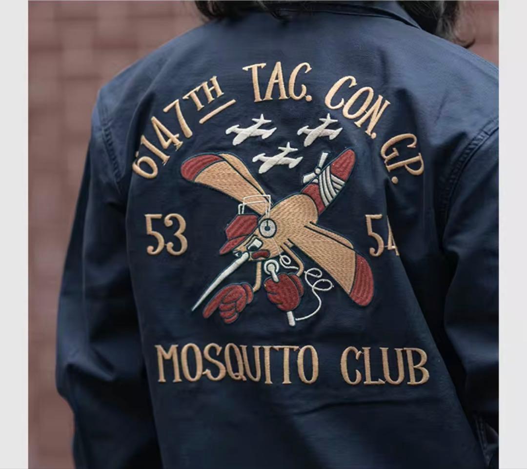 【米軍 MOSQUITO CLUB Souvenir Jacket 復刻】