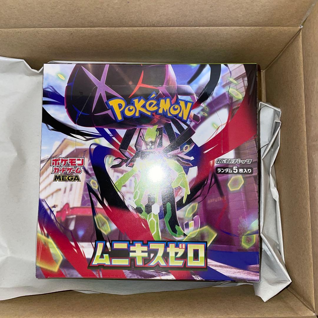 ポケモンカードゲームMEGA　ムニキスゼロ　BOX　シュリンク　ポケカ　ポケセン