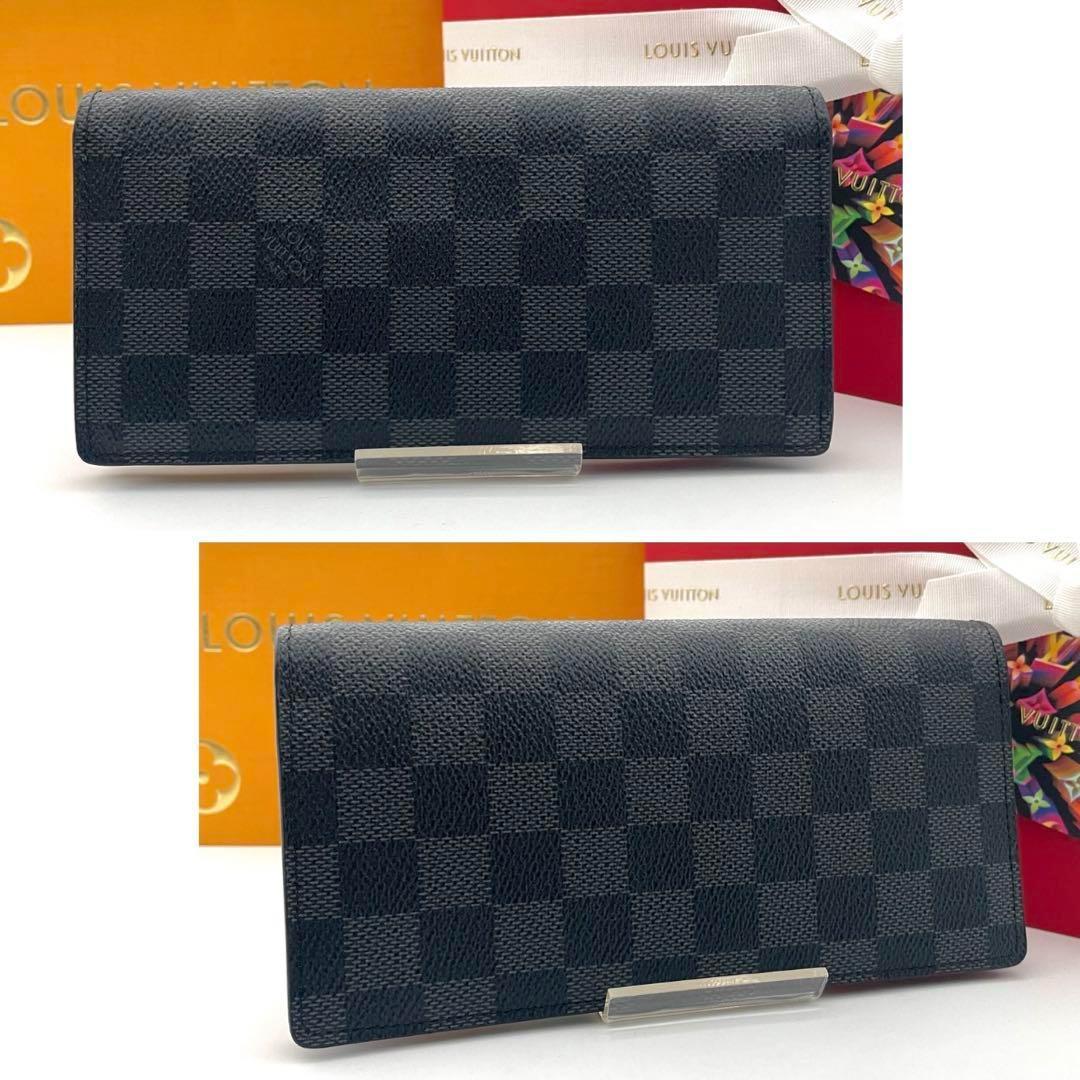 ❣️特上美品【ルイヴィトン】ダミエ グラフィット ポルトフォイユブラザ 8206