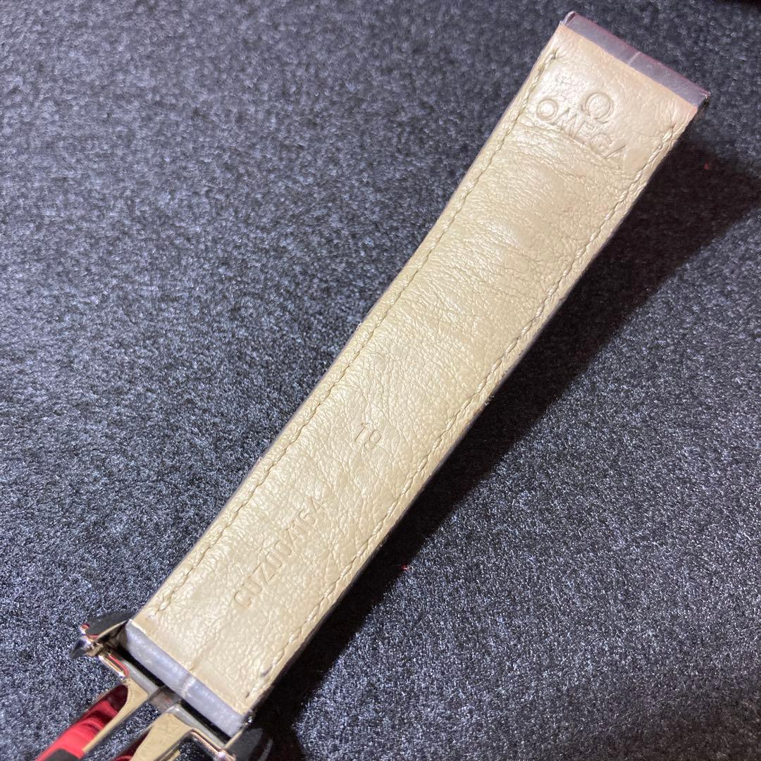 OMEGA オメガ 純正 アリゲーター レザー ブレス 19mm ベルト ブレス