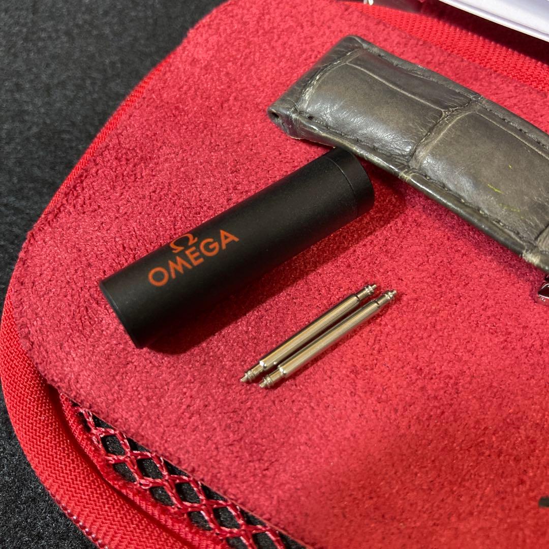 OMEGA オメガ 純正 アリゲーター レザー ブレス 19mm ベルト ブレス